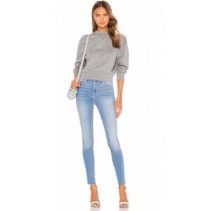 Frame Denim Le High Skinny Jeans in Europa Light Wash
